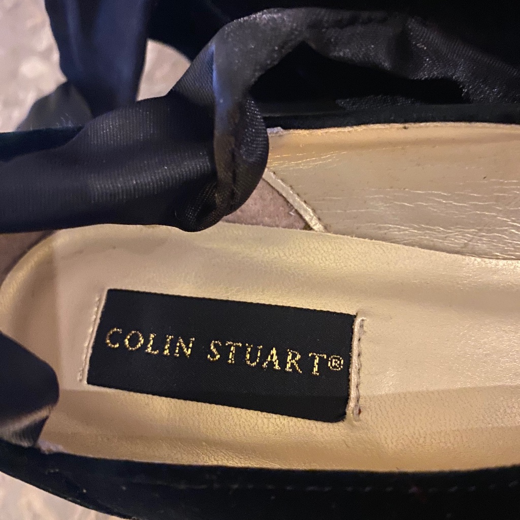 Colin Stuart Black Velvet Pumps